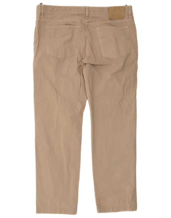 Pantaloni casual drepti pentru bărbați Harmont & Blaine W40 L30 bej
