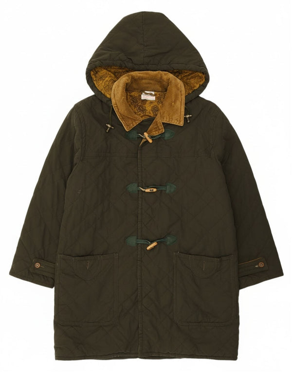 Palton mat matlasat cu glugă pentru bărbați Blue Notes IT 52 XL Poliester verde
