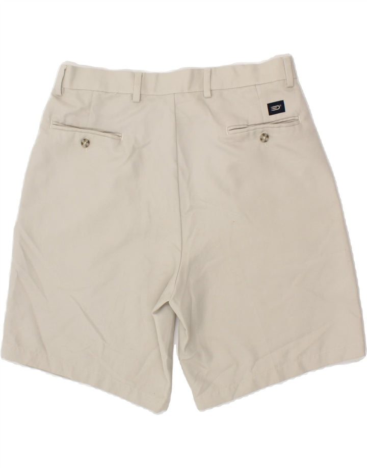 DOCKERS Mens Chino Shorts W34 Large Grey Polyester Vintage Dockers and Second-Hand Dockers from Messina Hembry 