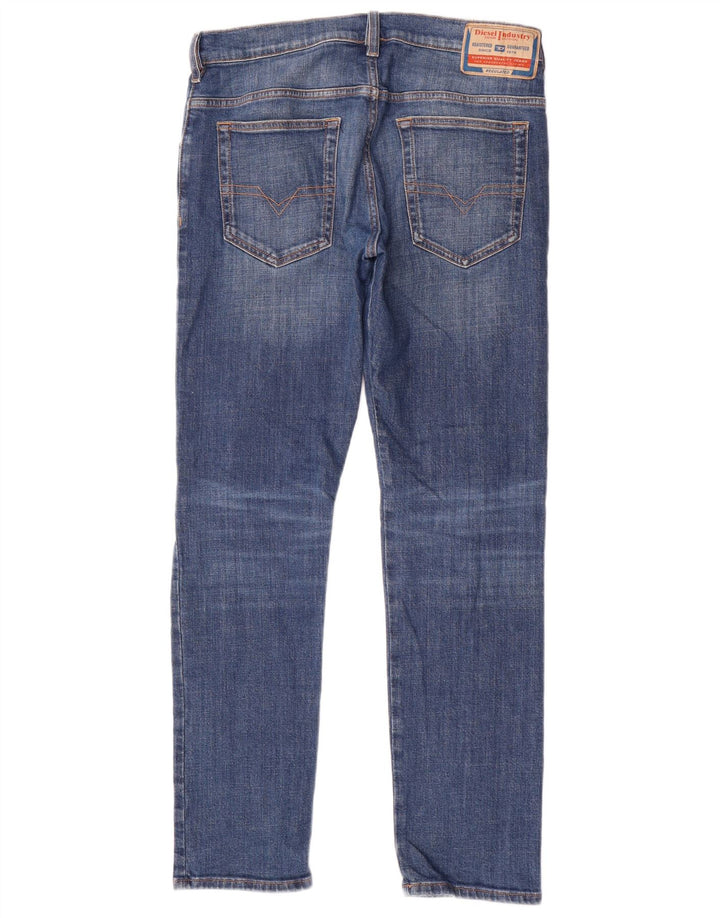 Blugi subțiri pentru bărbați Diesel W32 L32 Albastru