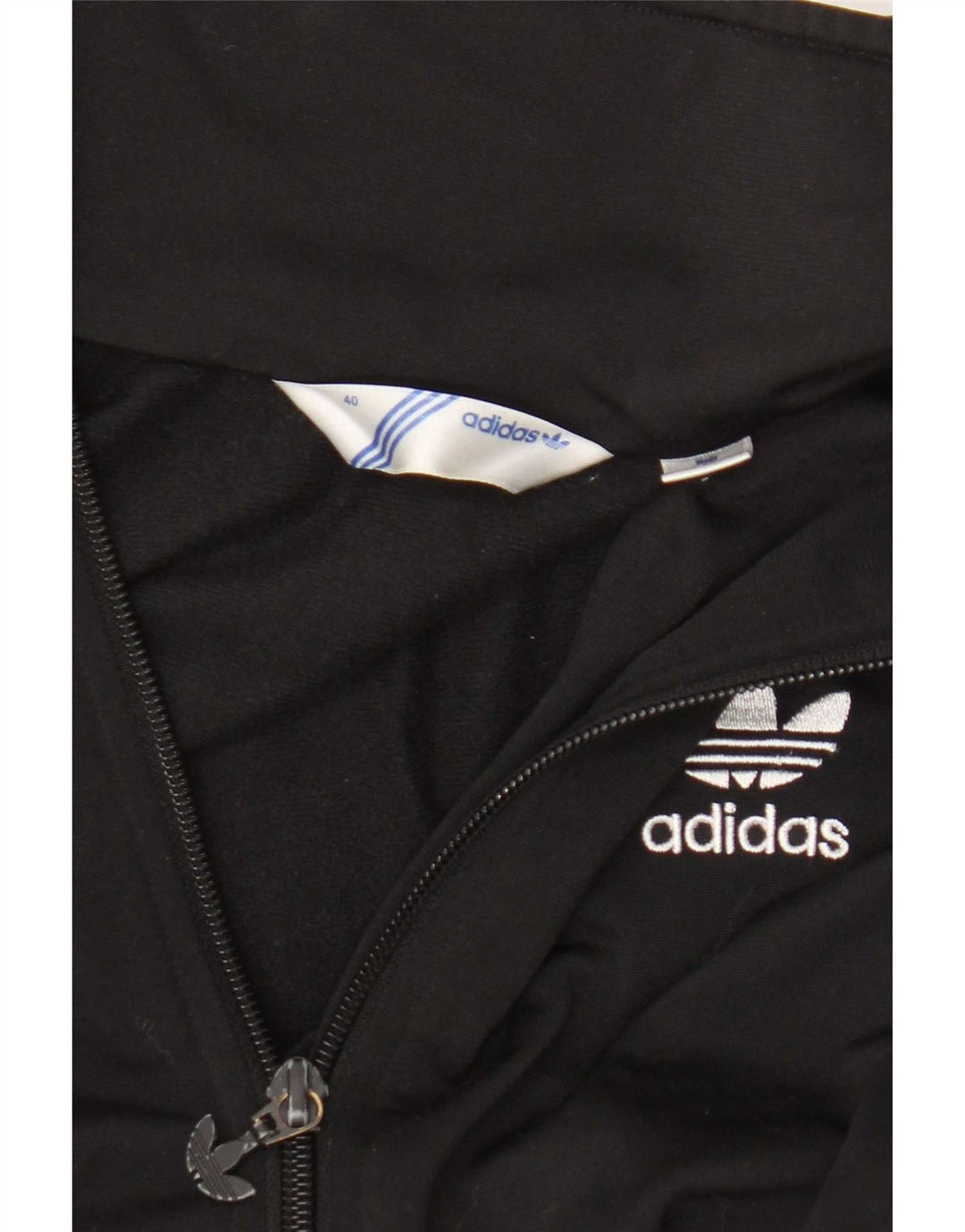 Jachetă de top pentru trening grafic Adidas pentru femei IT 40 Small Black