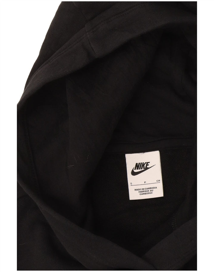 Jumper Nike Crop Oversized Hoodie pentru femei UK 10 Small Black