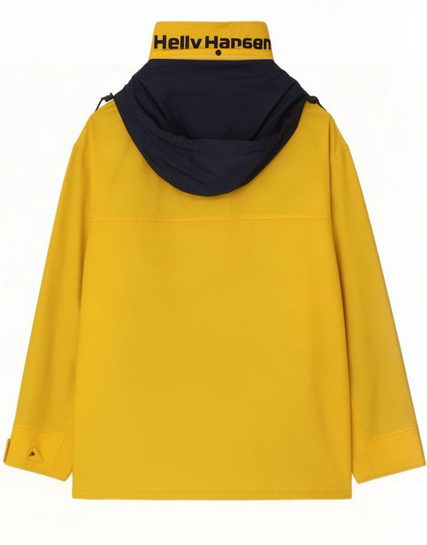 Jachetă de ploaie cu glugă cu glugă Helly Hansen pentru bărbați UK 42 XL galben Colorblock