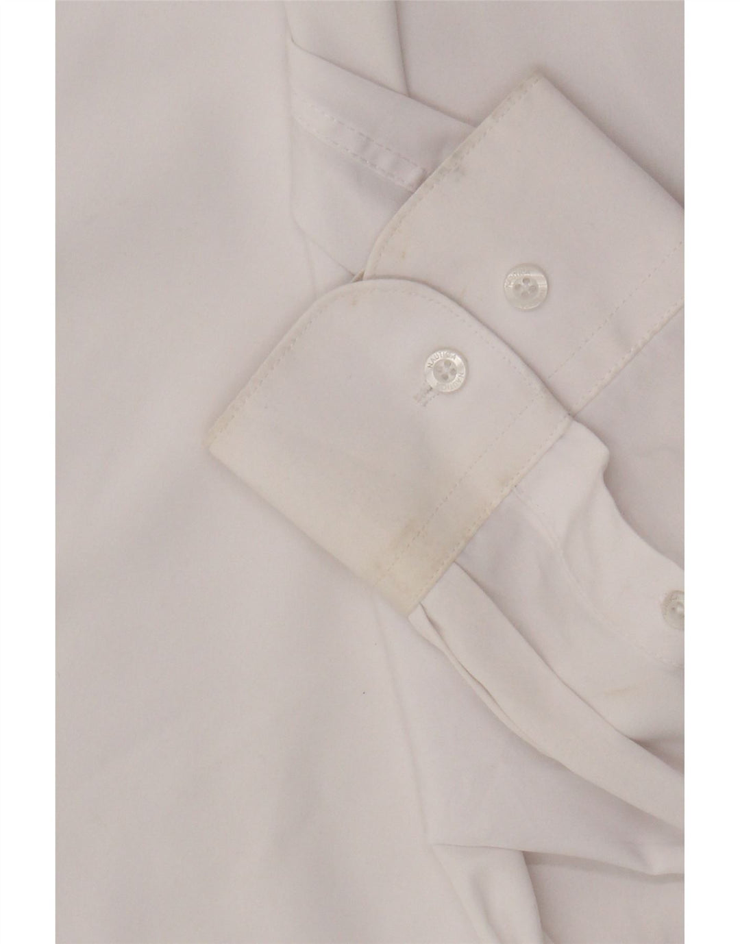 Cămașă Nautica pentru bărbați Slim Fit Mărimea 17 1/2 XL Poliester alb
