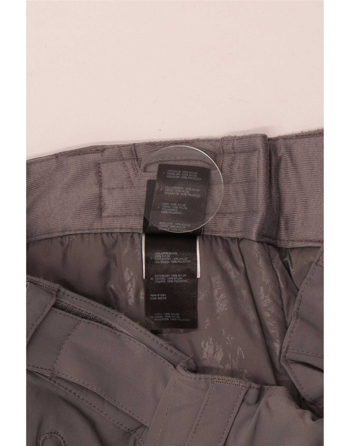 Pantaloni de schi pentru bărbați The North Face, nailon gri mediu