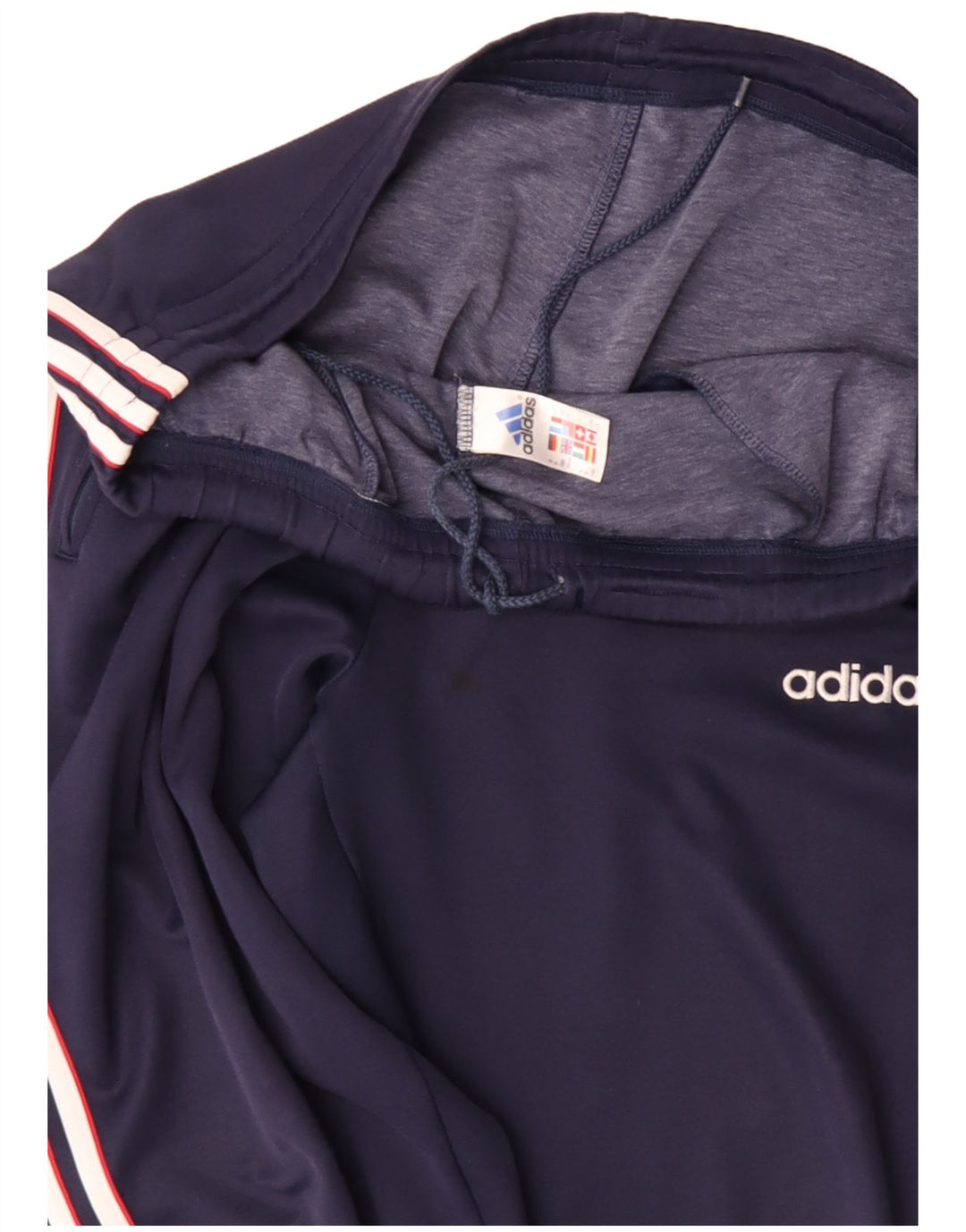 Pantaloni de trening pentru bărbați ADIDAS Joggeri UK 44/46 Poliester mare bleumarin
