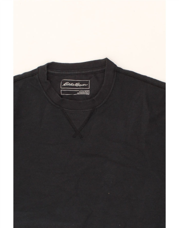 EDDIE BAUER Mens T-Shirt Top Medium Black Cotton Vintage Eddie Bauer and Second-Hand Eddie Bauer from Messina Hembry 
