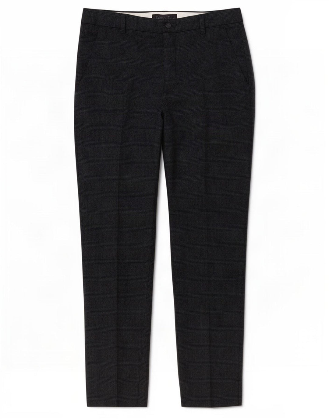 Marks & Spencer Pantaloni de costum pentru femei UK 12 Medium W32 L28 Bleumarin Check