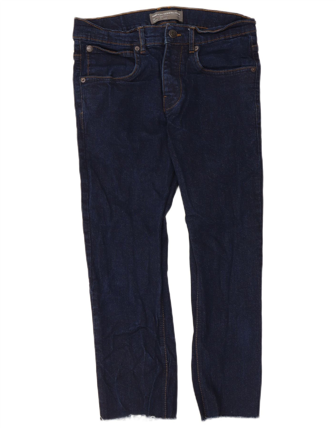 Blugi slim pentru bărbați French Connection L32 L24 Bumbac bleumarin