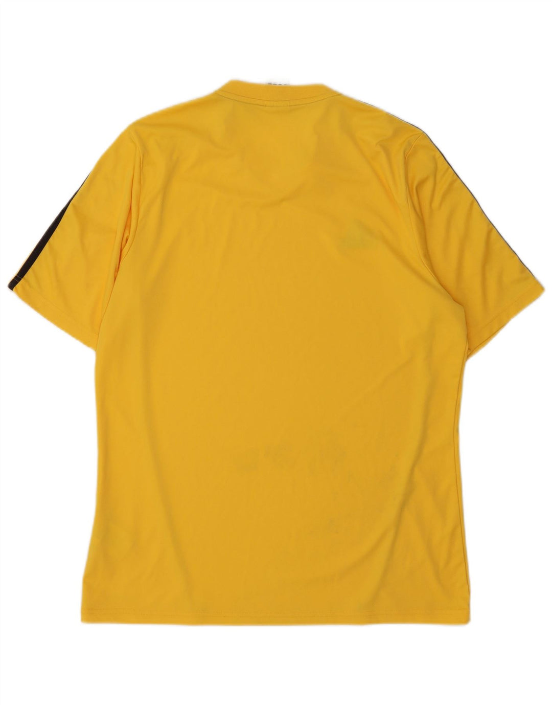 Tricou Adidas Climalite pentru bărbați Top mare din poliester galben