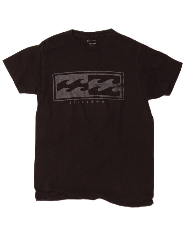Tricou grafic pentru bărbați Billabong Top mic bumbac negru