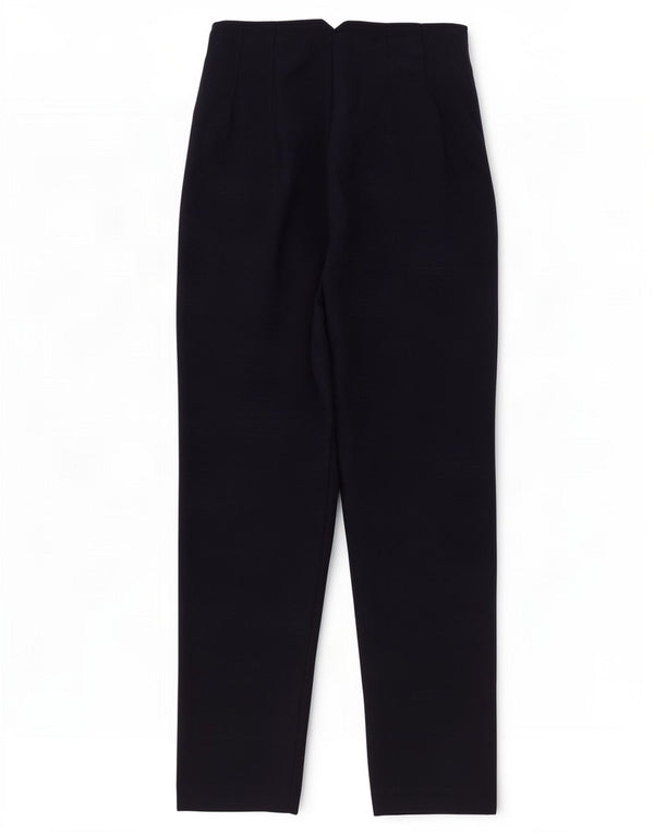 Pantaloni casual conici pentru femei cu talie înaltă Zara XS L24 L27 Bleumarin