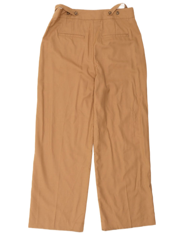 Pantaloni chino drepti pentru femei Gant UK 18 XL W36 L32 Bej Lână