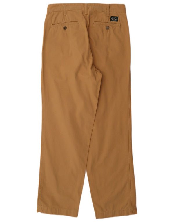 Dockers Pantaloni Chino Drepți Bărbați L32 L30 Bumbac Bej