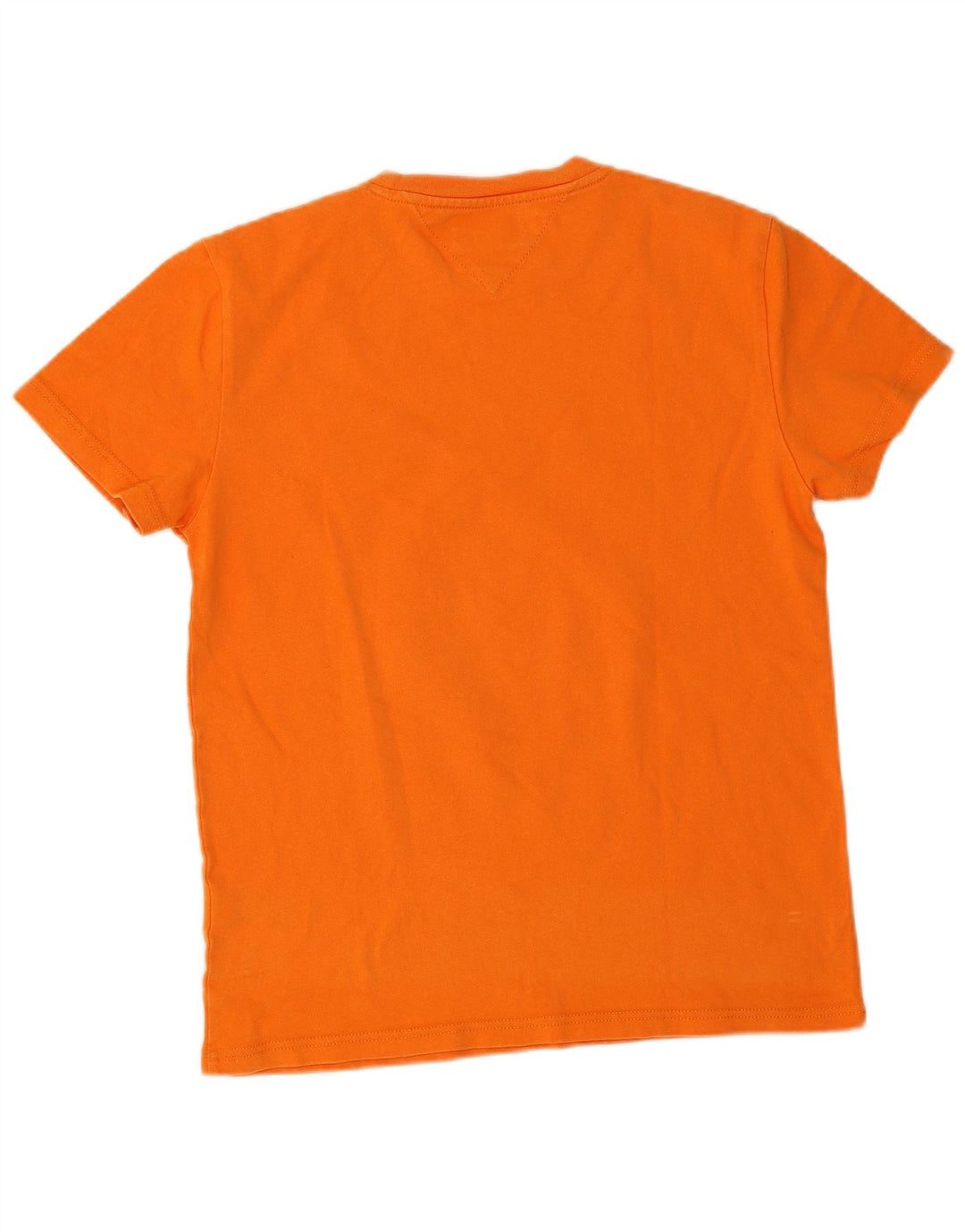 Tricou Tommy Hilfiger pentru bărbați Top mic din bumbac portocaliu