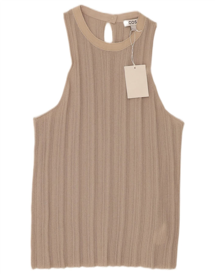 Vest Top pentru femei Cos UK 16 Large Gri Acetat