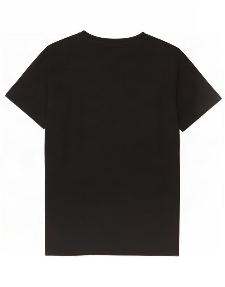 Tricou grafic pentru bărbați Lee Top mic, negru, bumbac