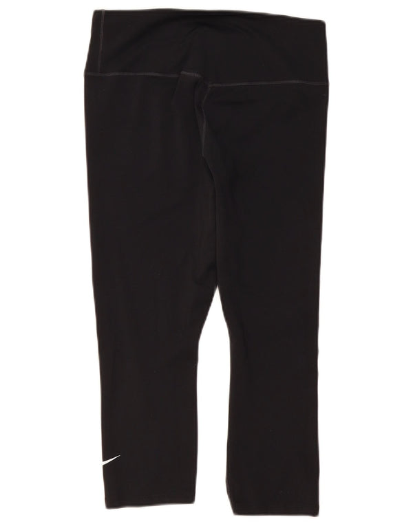 Leggings Nike Dri Fit Capri pentru femei UK 12 Medium Black