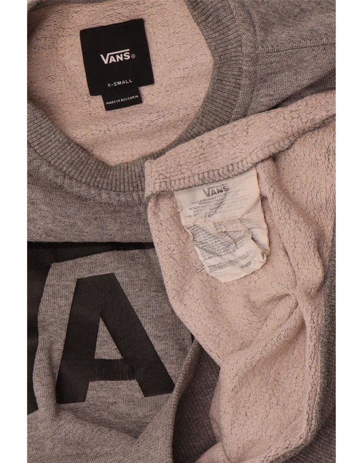 Hanorac grafic pentru bărbați Vans Jumper XS bumbac gri