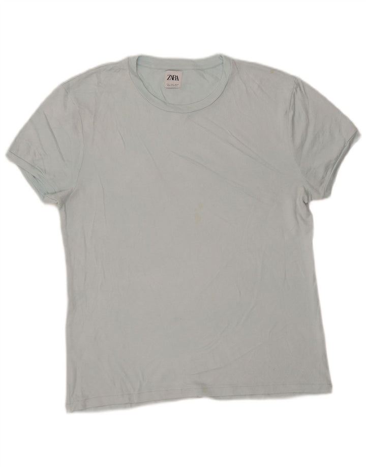 Tricou pentru bărbați Zara Top Mare Albastru