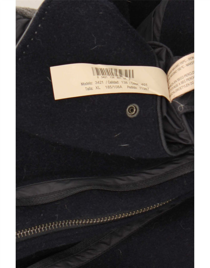 Massimo Dutti Jachetă Blazer pentru bărbați cu 4 nasturi UK 42 XL Lână bleumarin