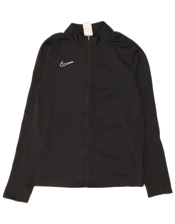 Jachetă de top pentru trening Nike Dri Fit Regular pentru băieți 13-14 ani XL Negru Sport