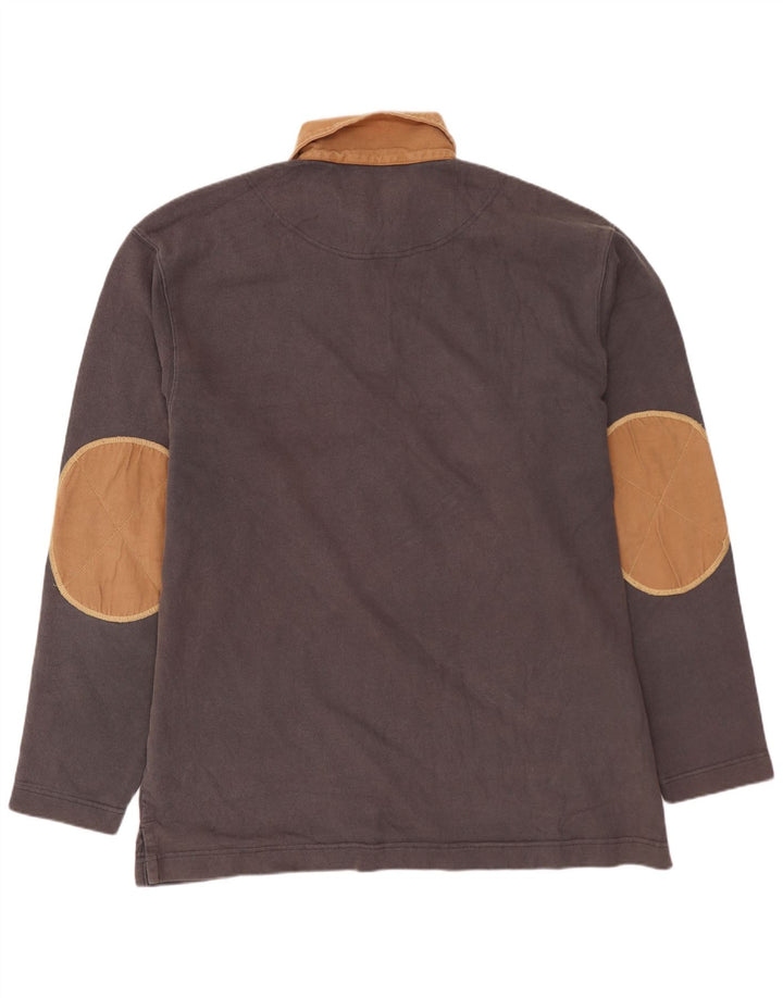 MURPHY & NYE Tricou polo pentru bărbați Sailmakers Graphic Rugby 2XL, gri, bloc de culoare