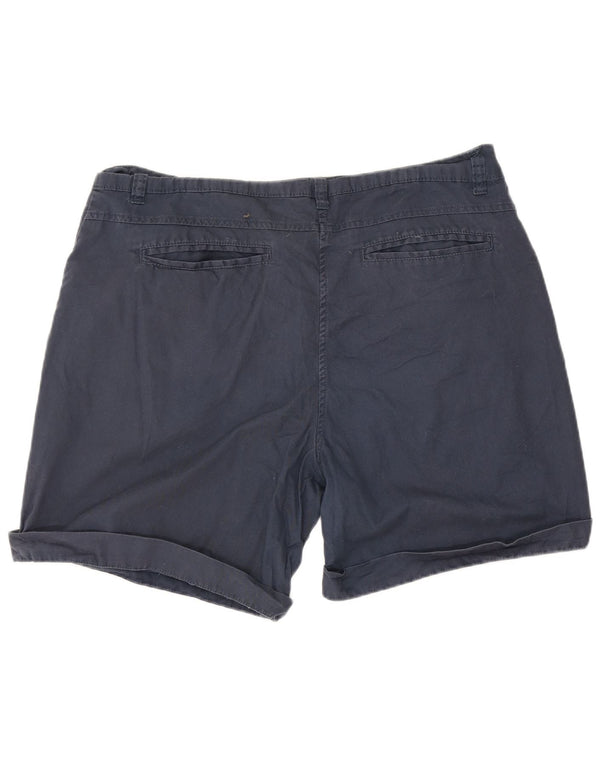Mountain Warehouse Pantaloni scurți casual pentru femei UK 14 Large W32 Bumbac bleumarin