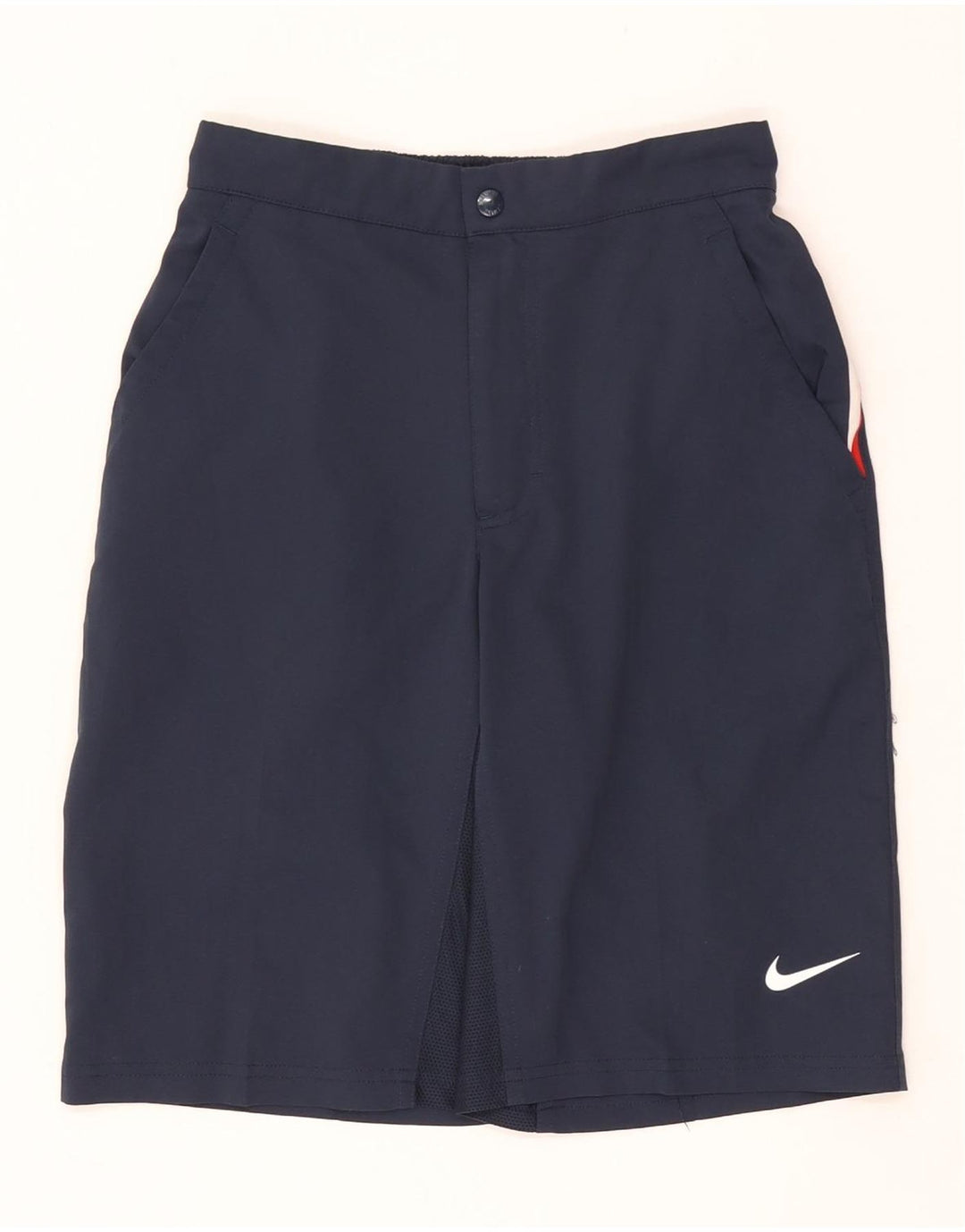 Pantaloni scurți chino pentru femei Dri Fit Nike XS W25 poliester bleumarin