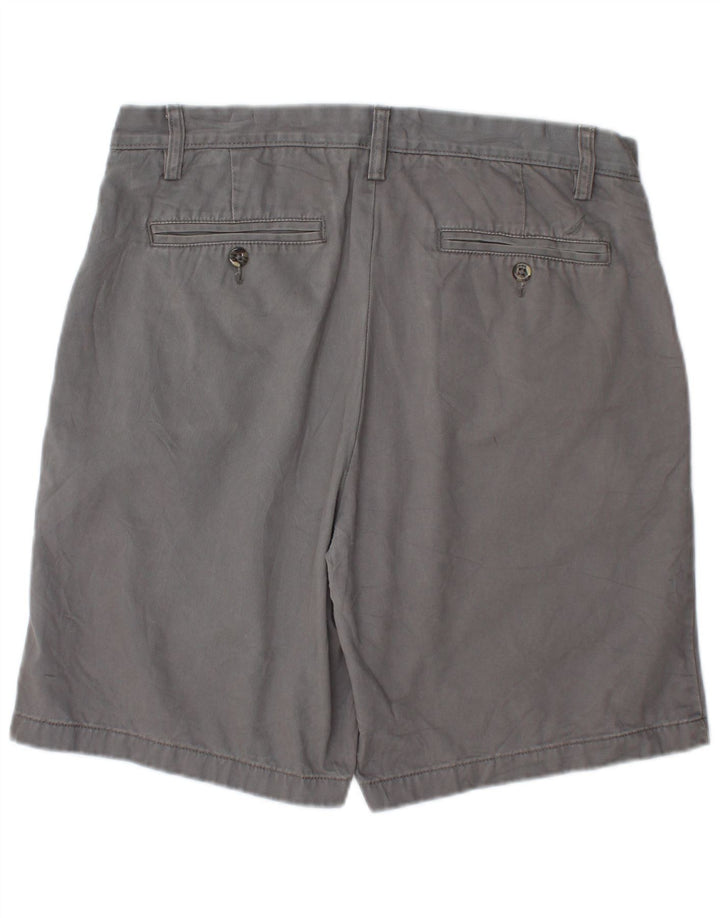 Pantaloni scurți chino pentru bărbați Nautica W32 bumbac gri mediu
