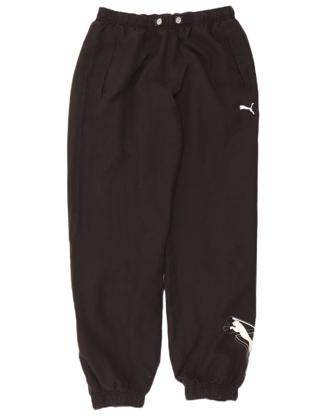 Pantaloni de trening Puma Graphic pentru bărbați Pantaloni de jogging Medium Black