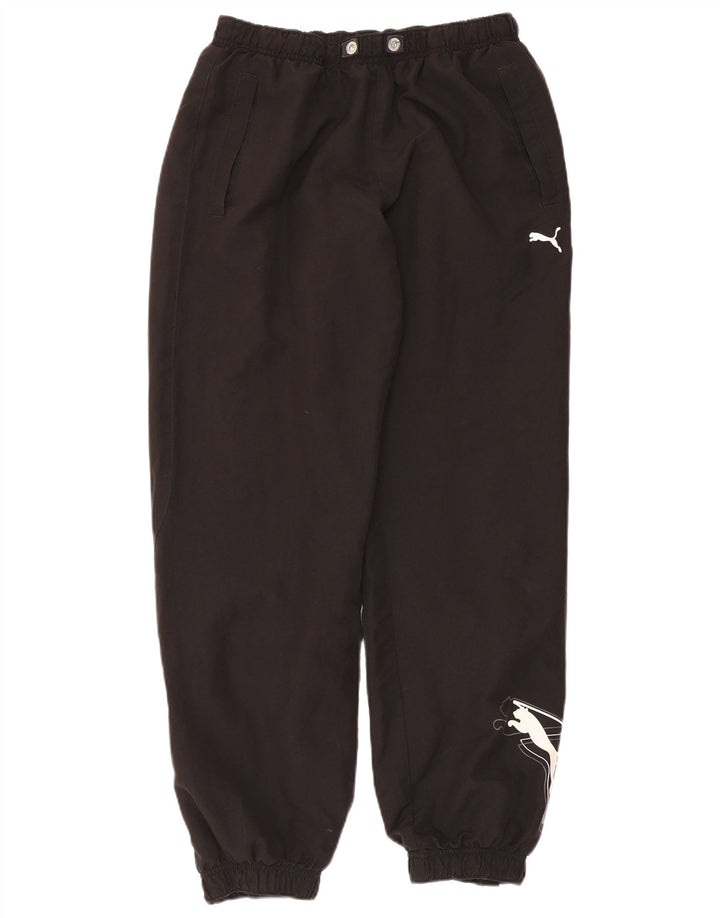 Pantaloni de trening Puma Graphic pentru bărbați Pantaloni de jogging Medium Black