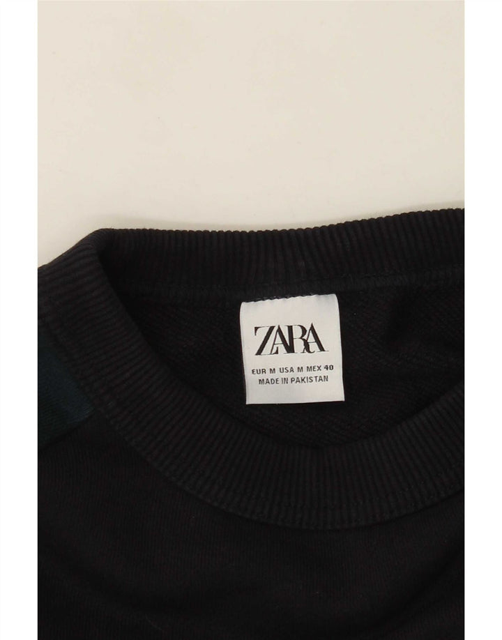 Pulover pentru bărbați Zara Pulover Medium Negru Colorblock