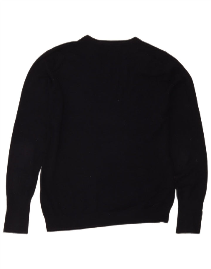 Pulover pentru damă Zara, cu gâtul turn, Marea Britanie 12 Medium Bleumarin