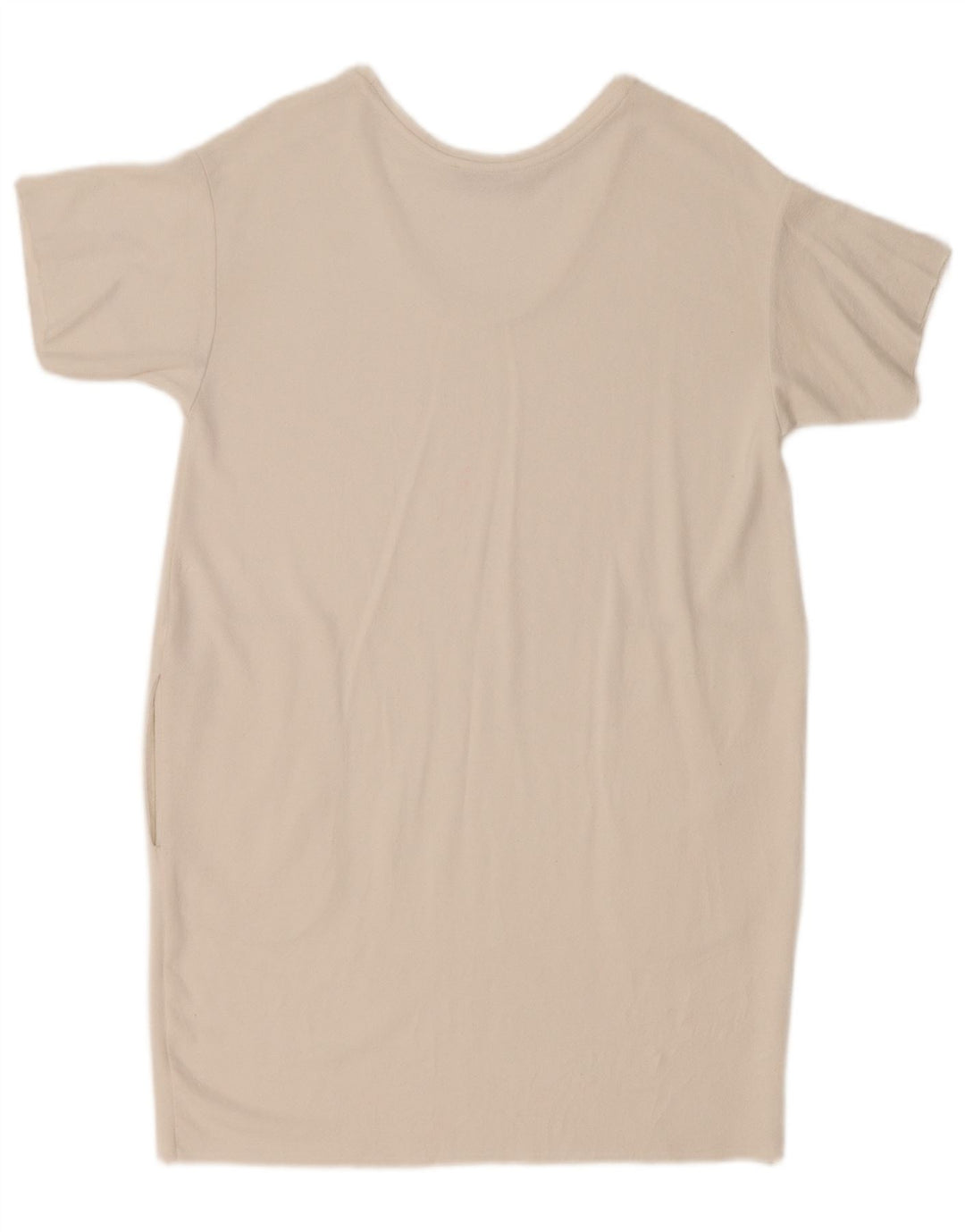 Rochie tricou supradimensionată pentru femei Zara UK 10 Small White
