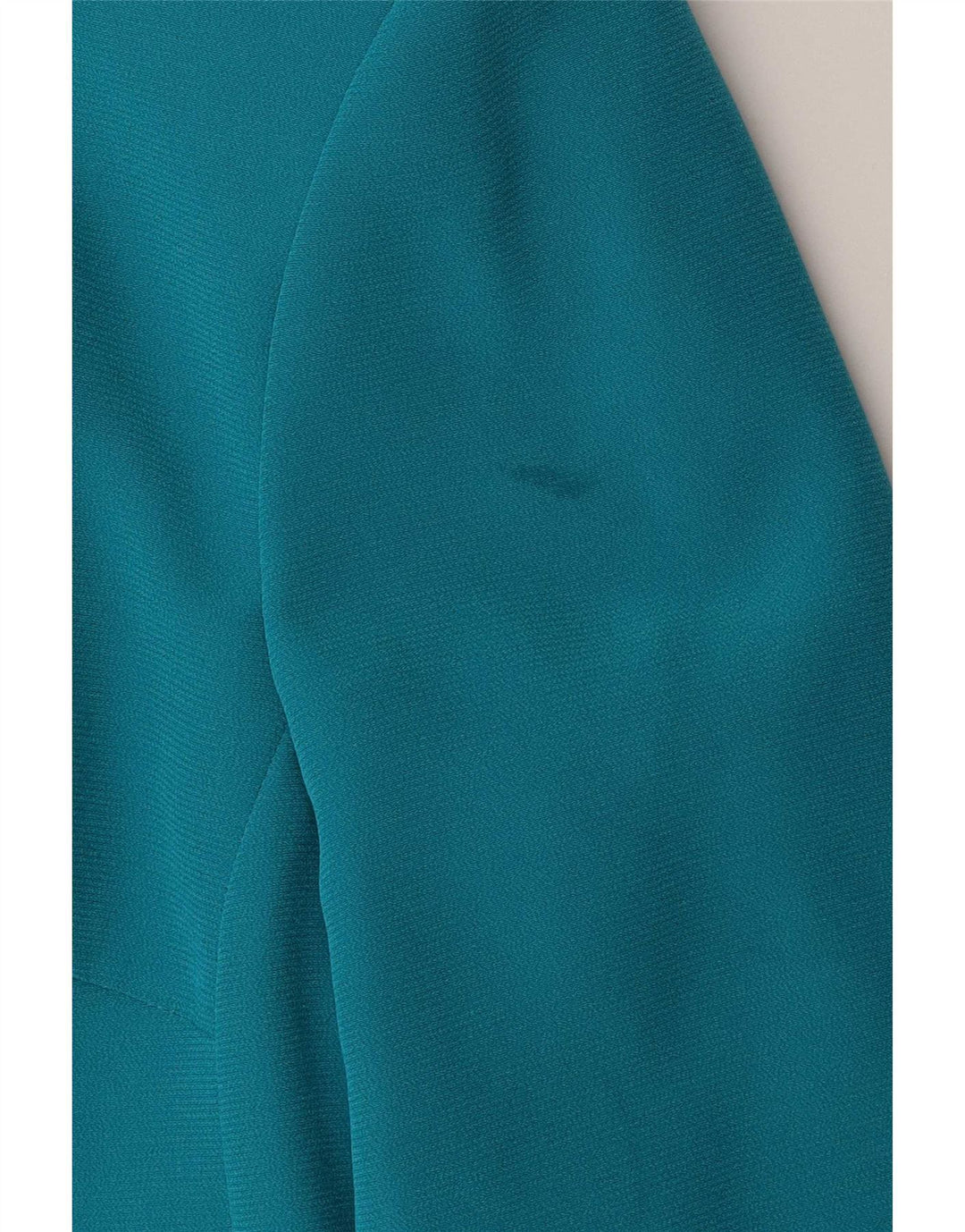 Jachetă Vintage pentru femei Crop Blazer UK 12 Medium Blue