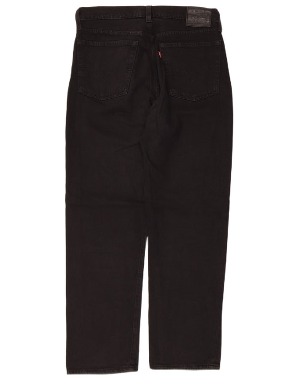 Blugi Levi's Wedgie Straight pentru femei W28 L26 negri