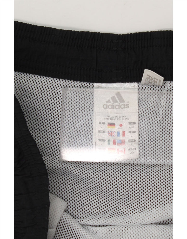 Pantaloni scurți sport pentru bărbați Adidas, mari, negru, poliamidă