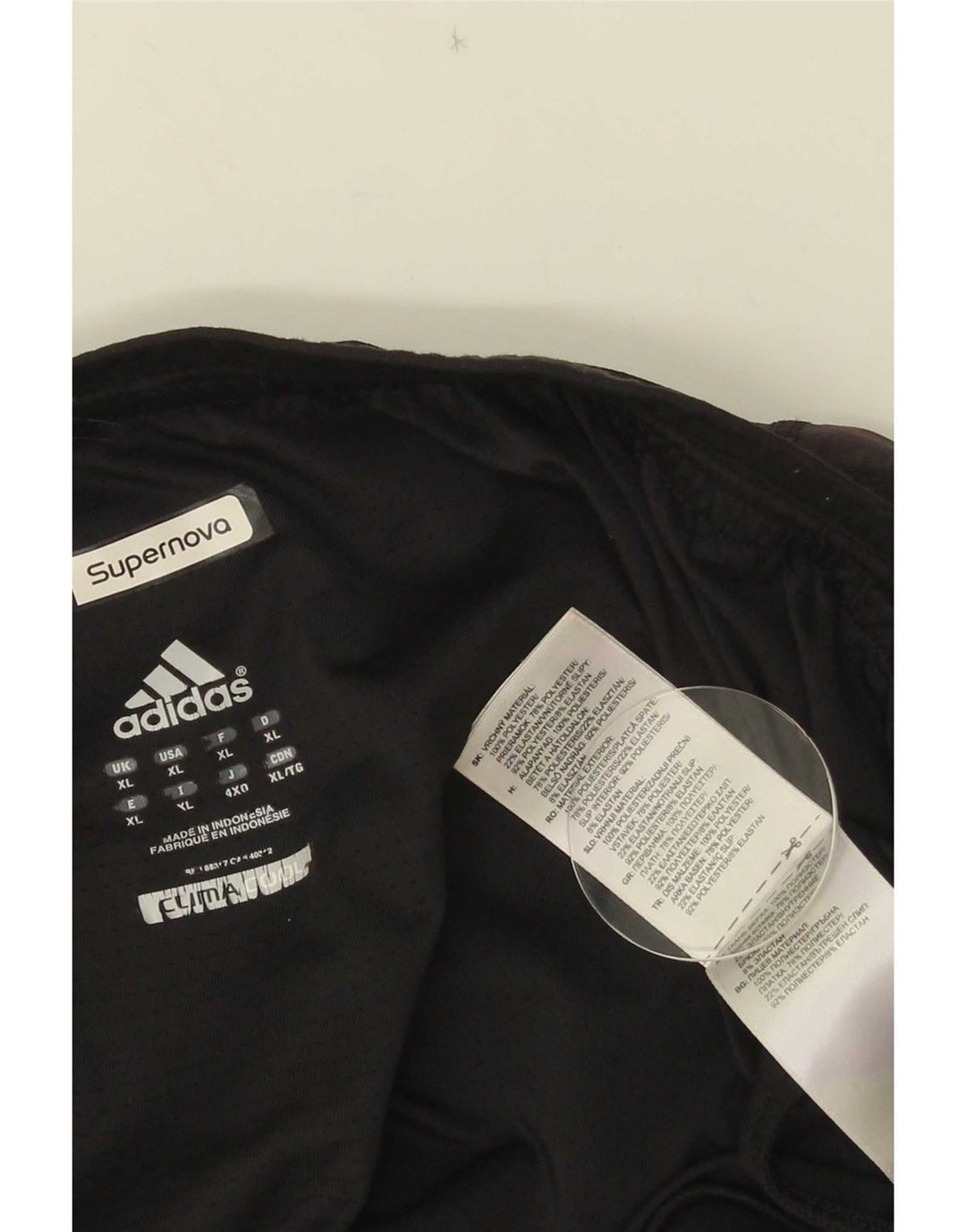 Pantaloni scurți sport pentru bărbați Adidas Climacool XL, negru, poliester color bloc