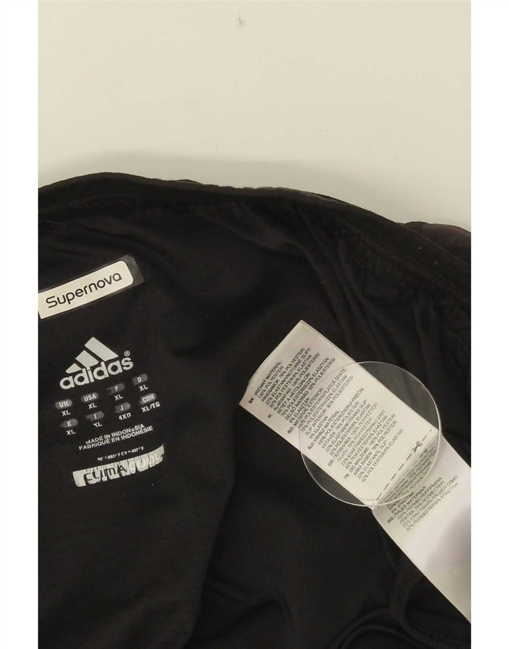Pantaloni scurți sport pentru bărbați Adidas Climacool XL, negru, poliester color bloc