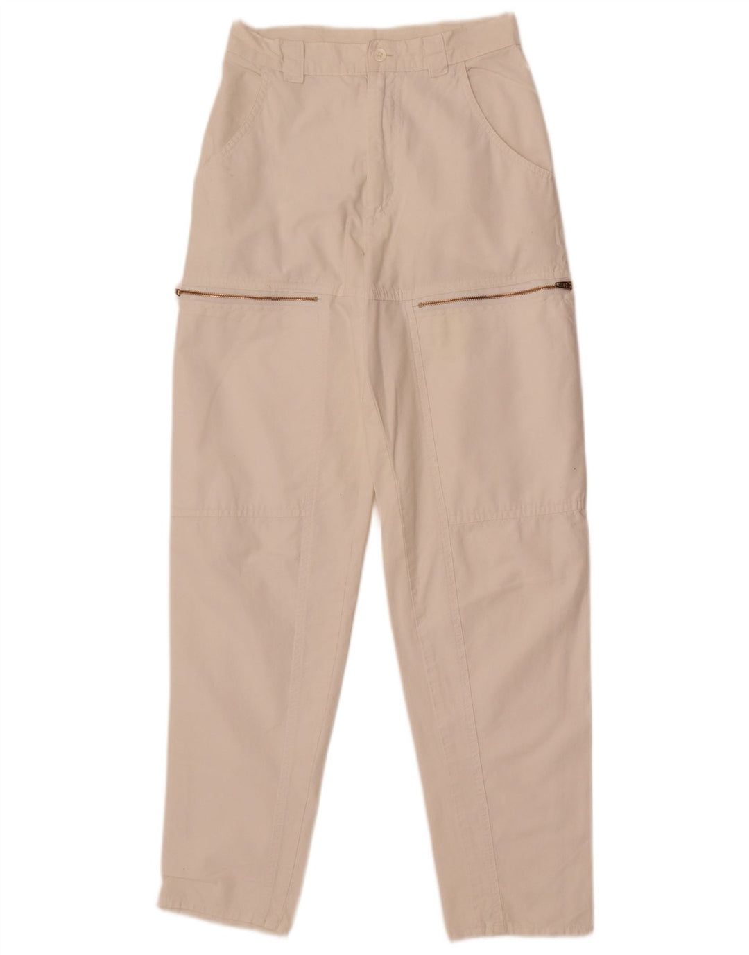 Pantaloni cargo conici pentru femei Wit Boy L24 L29 alb