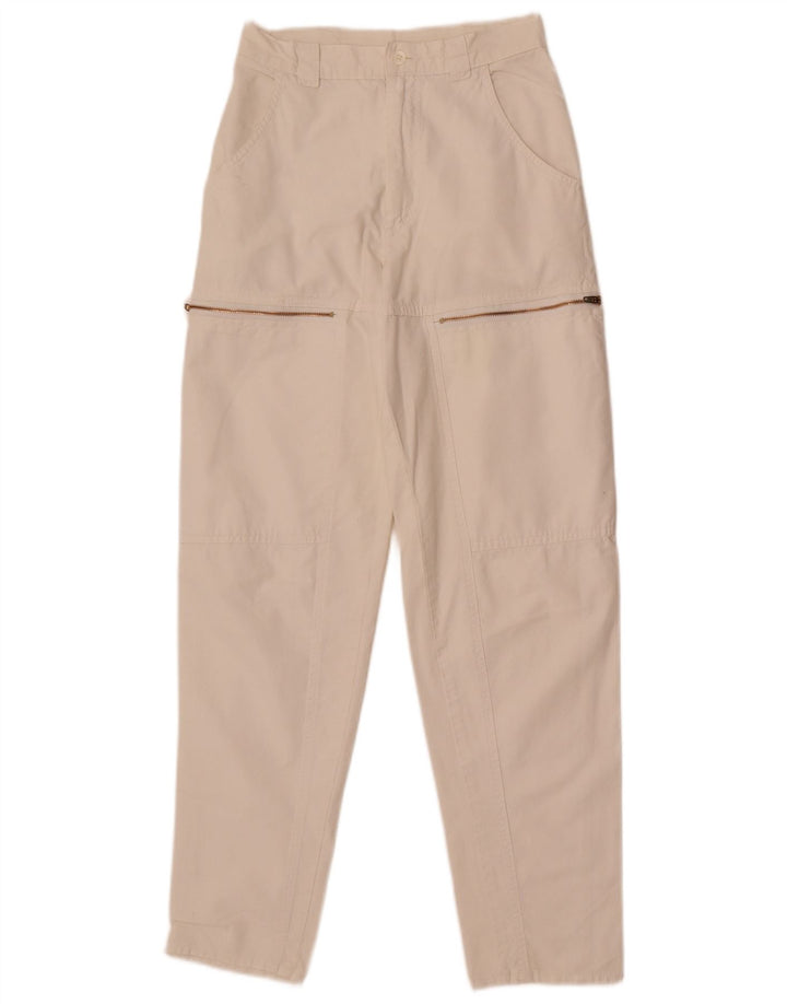 Pantaloni cargo conici pentru femei Wit Boy L24 L29 alb