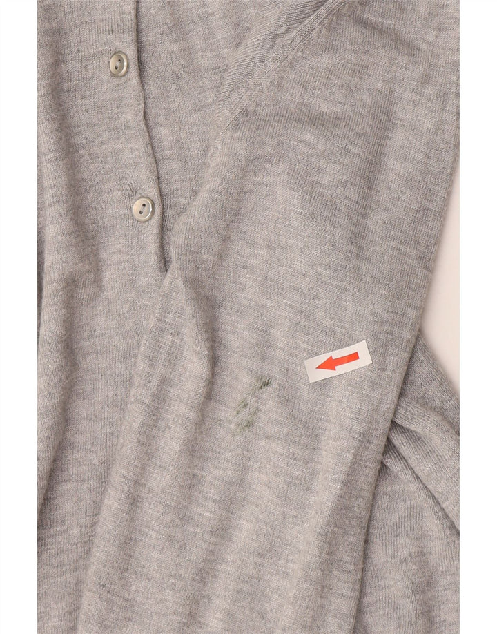 Pulover cardigan pentru femei Marks & Spencer UK 14 Medium Gri Viscose