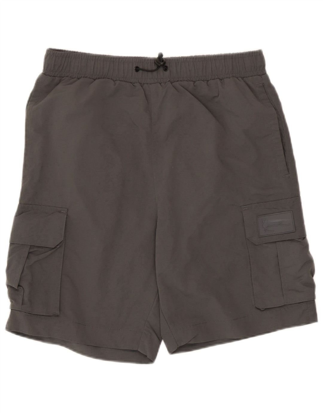 Pantaloni scurți cargo Karl Kani pentru bărbați, poliamidă, gri mici