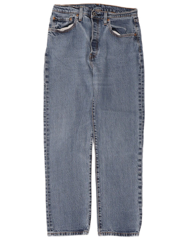Blugi drepti pentru bărbați Levi's 501 W28 L28 Bumbac albastru