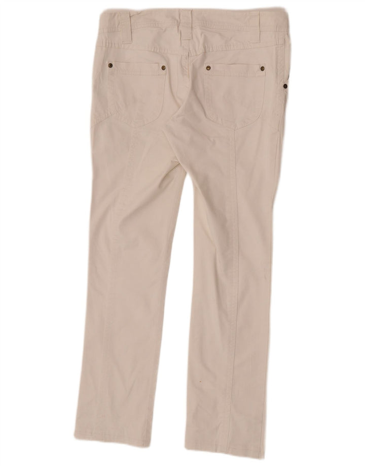 Pantaloni chino subțiri Massimo Dutti pentru femei L32 L29 alb