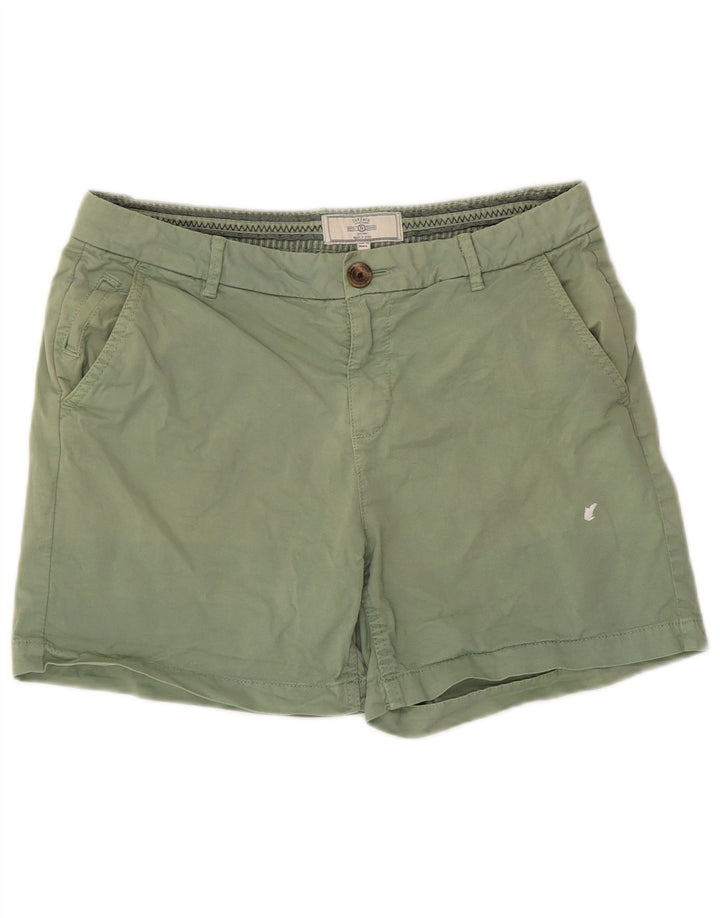 Pantaloni scurți chino pentru femei Fat Face US 6 Medium W30 Bumbac verde