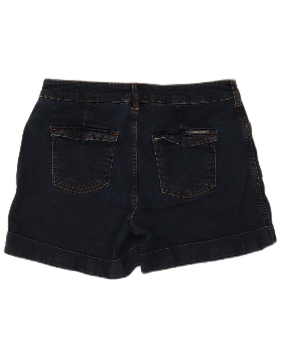 White Stuff Pantaloni scurți din denim pentru femei UK 12 Medium W30 Bumbac bleumarin
