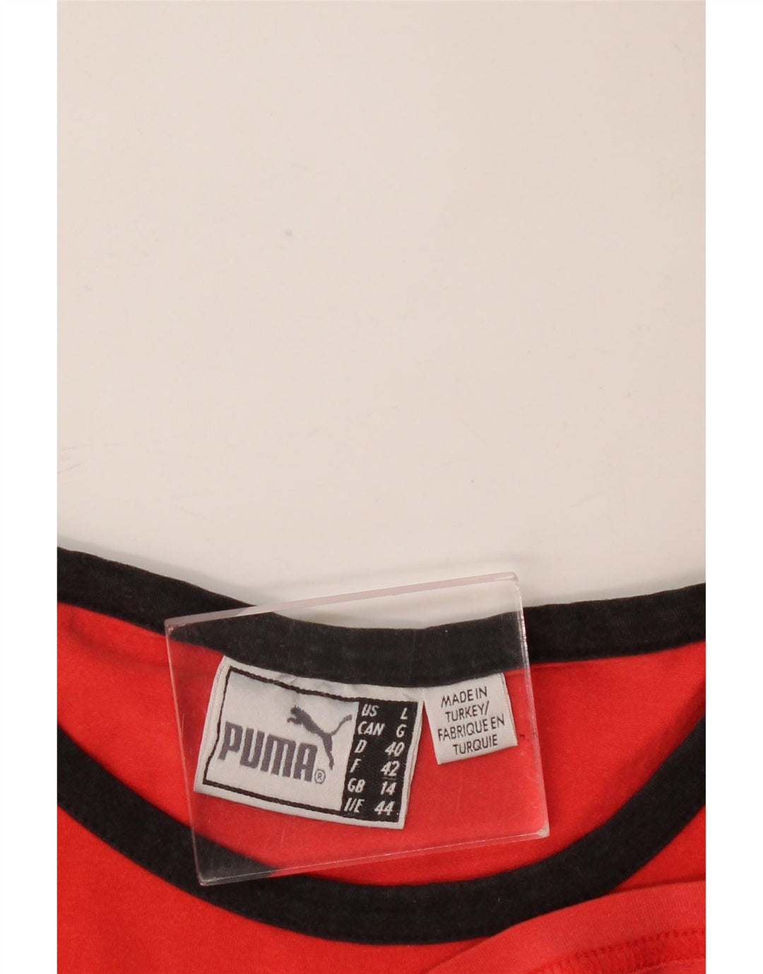 Tricou grafic Puma pentru femei Top UK 14 Large Red Colorblock