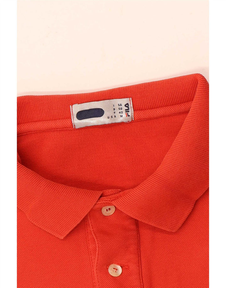 Tricou polo Fila pentru bărbați IT 50 portocaliu mediu